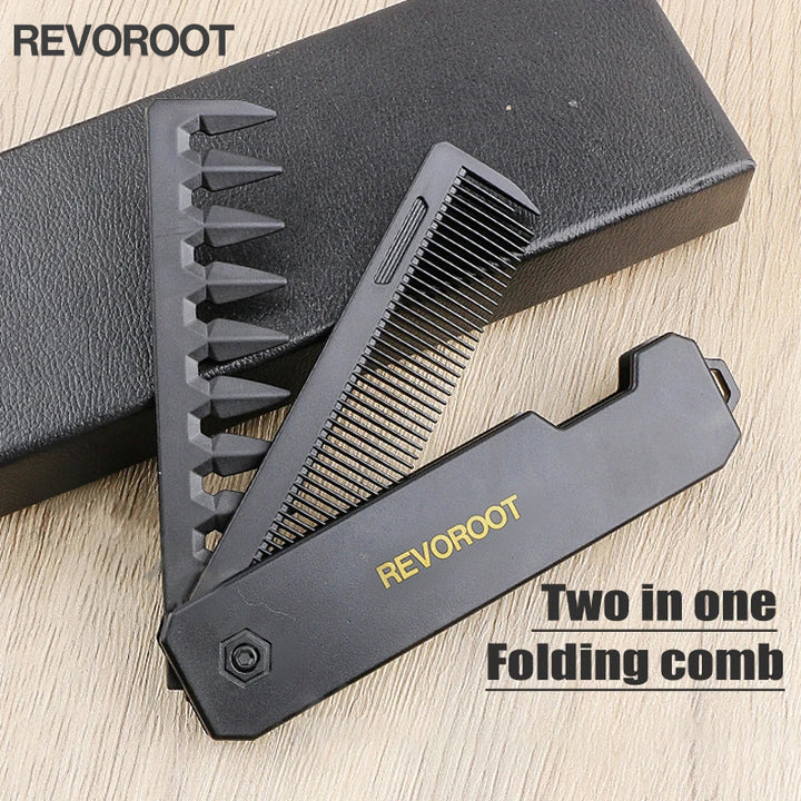 Revoroot 2 in 1 Folding Comb